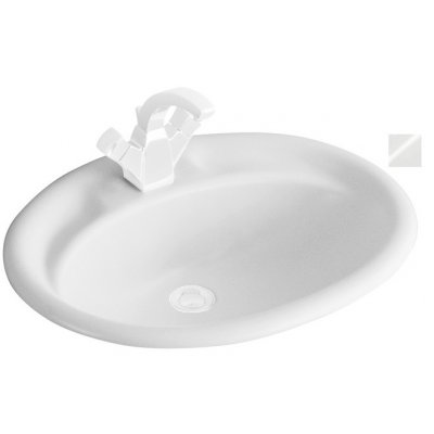 Umywalka nablatowa 640 x 520 mm Villeroy & Boch Florine 6148 00 01